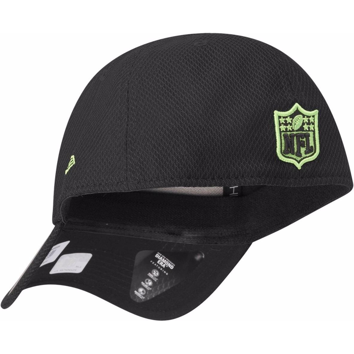 Thumbnail - New Era, Herren, Cap, 39Thirty Stretchfit Diamond NFL Sugar Skull, Schwarz, (M)