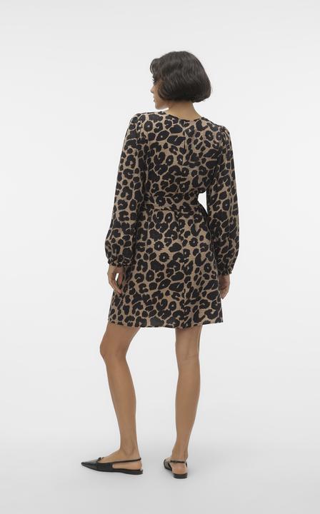 Image du produit Vero Moda Vmiris Ls Short Dress Wvn Pop1 Ga Robe (XS)