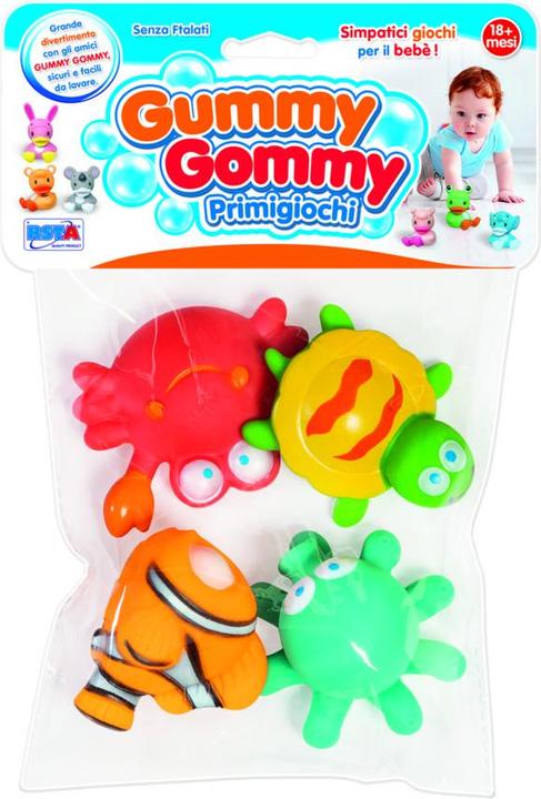 Actual product image Rs Toys Gummy Gommy - Bag 4 Aquatic Animals