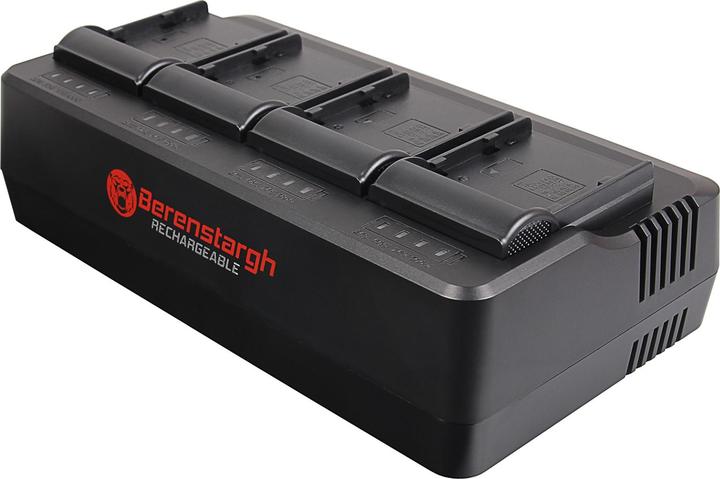 Actual product image Berenstargh 4-f??h L?d?g?rät für Canon BP-A30 BP-A60 BP-A65 BP-A90 EOS C200 C200B C300 Mark II XF705 (Camera battery charger)