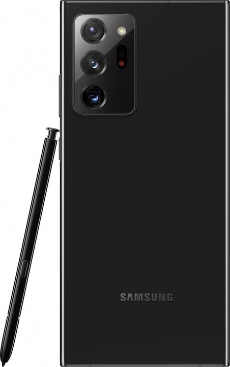 Produktbild Samsung Galaxy Note 20 Ultra 5G EU (256 GB, Mystic Black, 6.90", Hybrid Dual SIM + eSIM, 108 Mpx, 5G)
