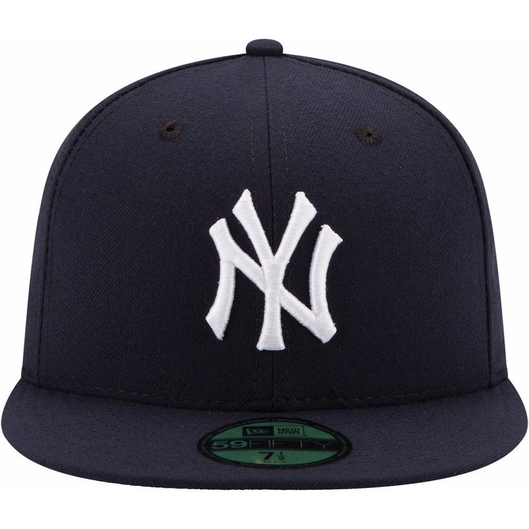 Thumbnail - New Era, Herren, Cap, 59Fifty Authentic Onfield New York Yankees, Blau, (8)