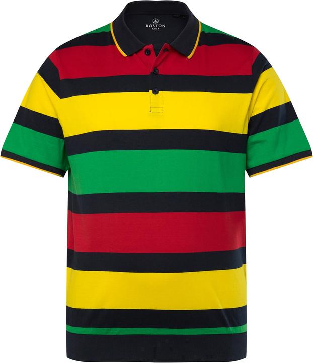 Produktbild Boston Park Poloshirt Bauchfit, Halbarm, Streifen, bis 84/86 (68)