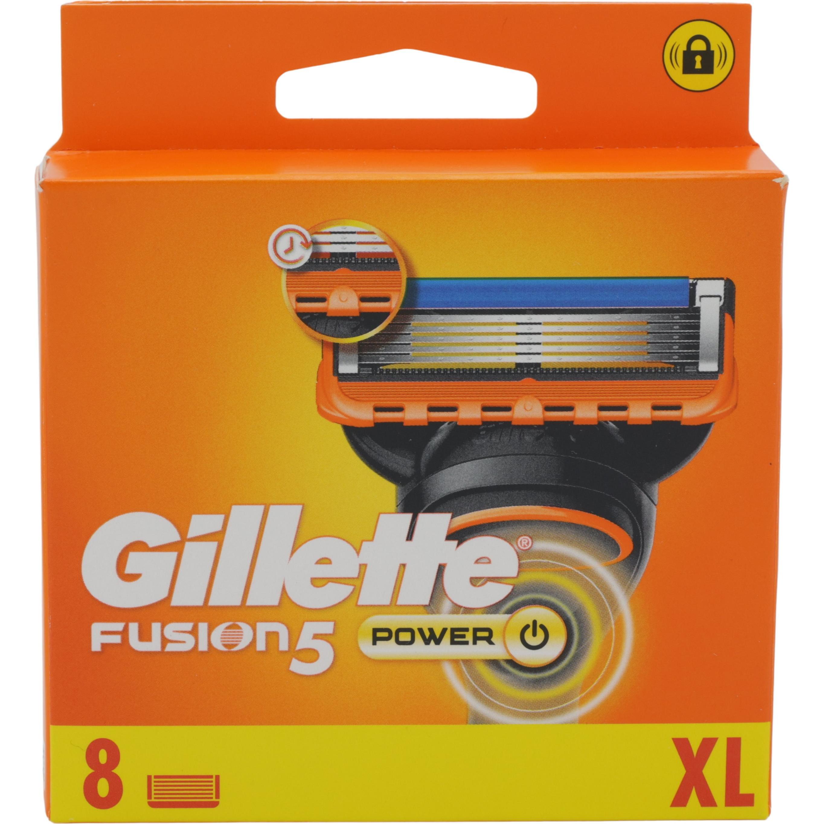 Gillette, Lametta, Potenza di fusione (8 x)