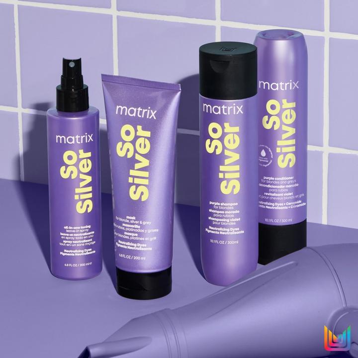 Actual product image Matrix So Silver All-In-One Toning Leave-In Spray (200 ml)