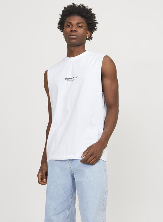 Actual product image Jack & Jones Printed round neck tank top Tank top (L)