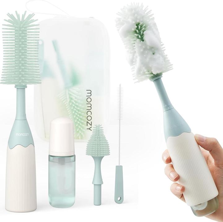 Image du produit Momcozy Kit de brosses pour biberons Push-Press