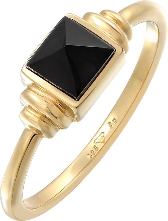 Immagine prodotto Elli Anello con pietra preziosa, quadrato (54, 925 Argento)