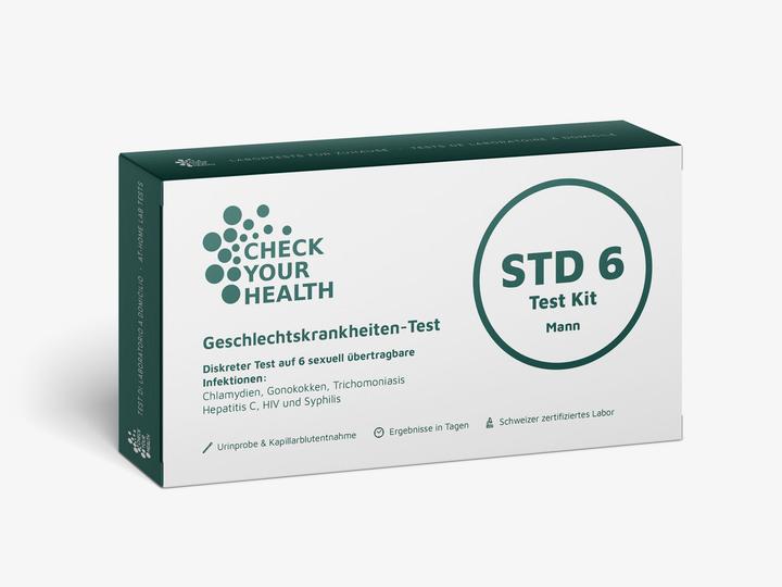 Actual product image Check Your Health STD Test Kit 6