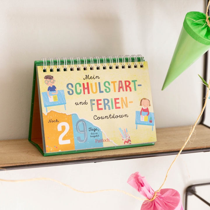 Produktbild Mein Schulstart- und Ferien-Countdown (Harter Einband, Deutsch)