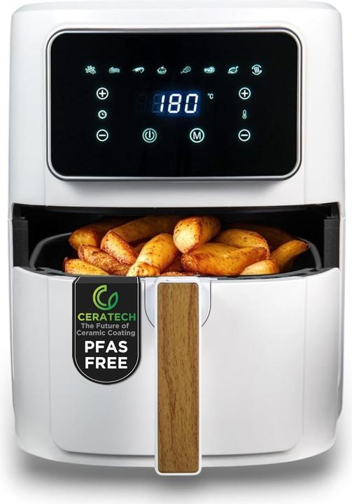Produktbild Bergner Heissluft-Fritteuse 6.9 l 1800 W Weiss