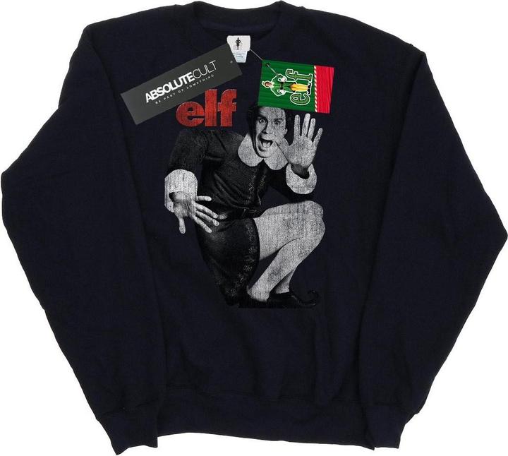 Produktbild Elf Mono Distressed Poster Sweatshirt (XL)
