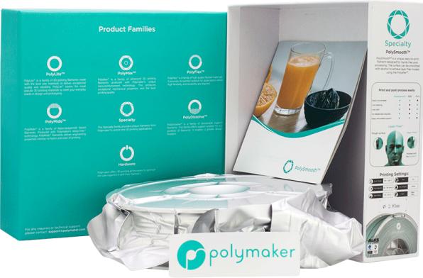 Immagine prodotto Polymaker Accessori (PVB, 1.75 mm, 750 g, Grigio)