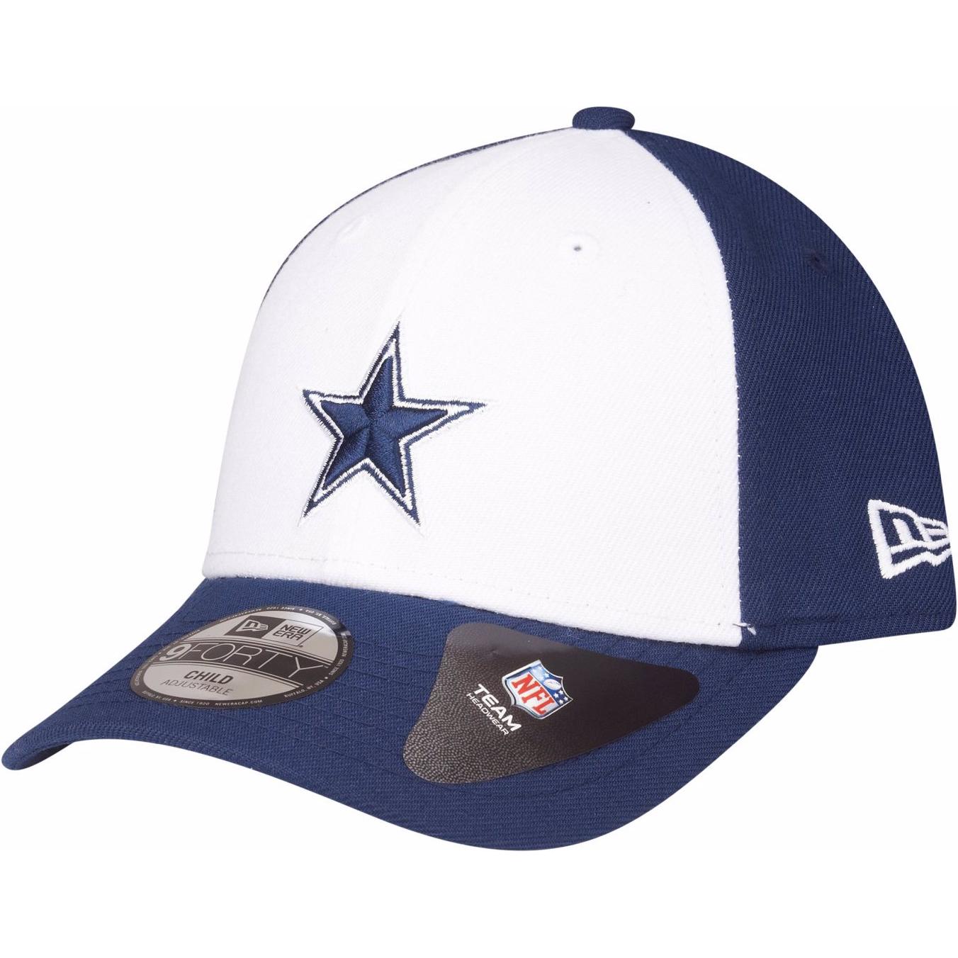 New Era, Jungen, Cap, 9Forty The League NFL Teams, Blau, (55, 56, 54 C)