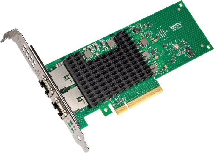 Produktbild Intel NIC/PCiE up to 10Gb RJ45 x 2 OEM (PCI Express 3.0 x8)