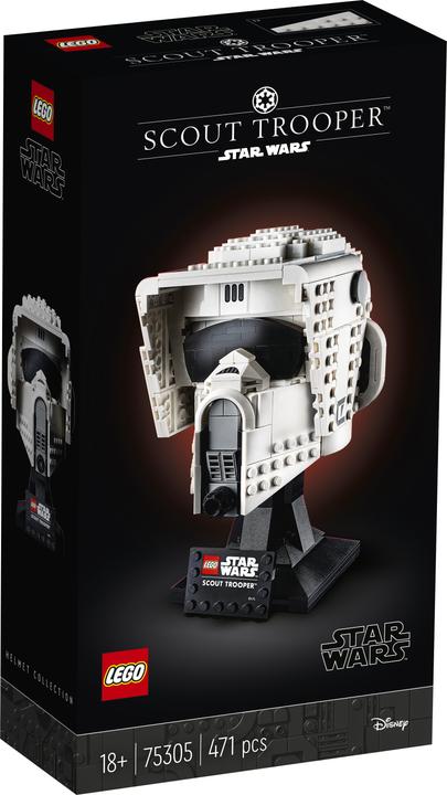 Actual product image LEGO Scout Trooper Helmet (75305, LEGO Star Wars)