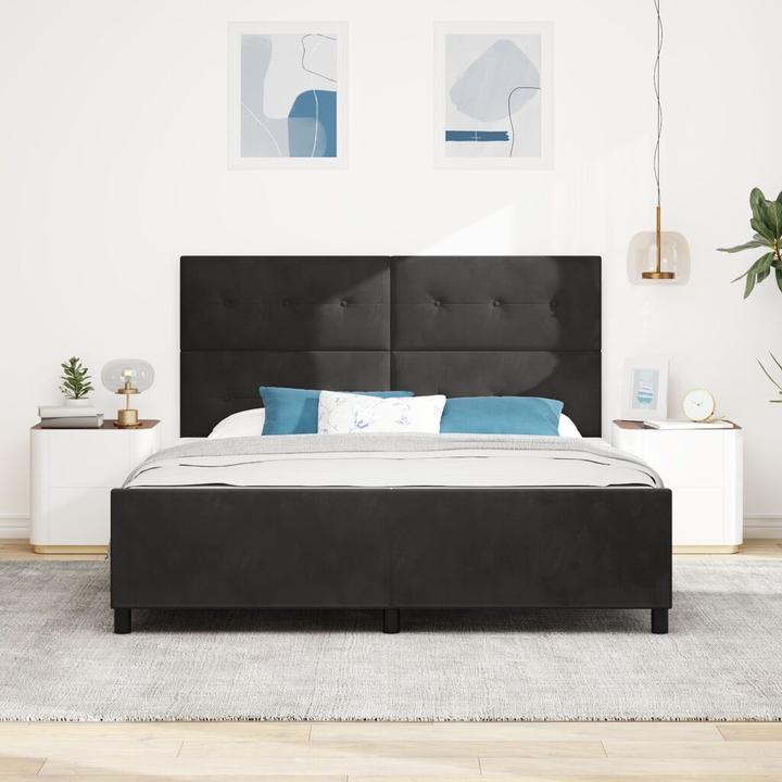 Actual product image vidaXL Modernes Bett (180 x 200 cm)