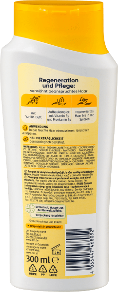 Produktbild dm Balea Shampoo Intensivpflege (300 ml, Flüssiges Shampoo)