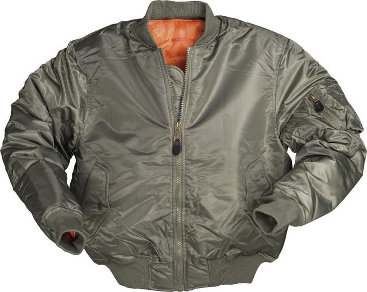 Produktbild Mil-tec Bomberjacke - Fliegerjacke MA1P Oliv M (M)