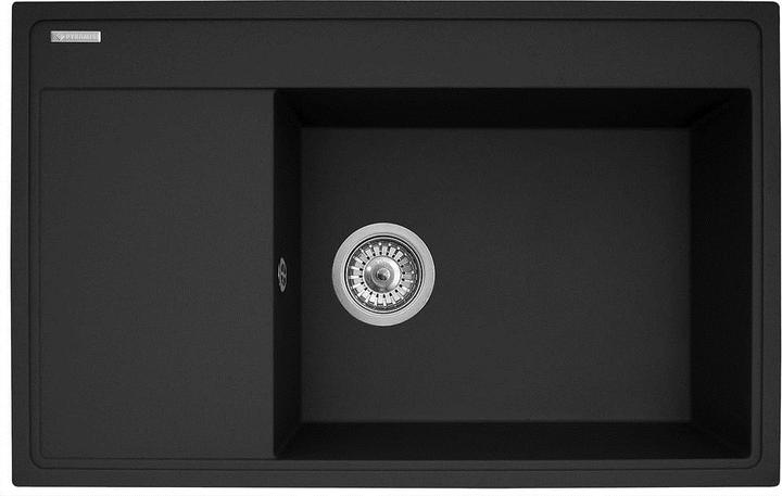 Pyramis CAMEA (79x50) 1B 1D R Granitspüle 070168501 Vulkan (50 cm, 79 cm)