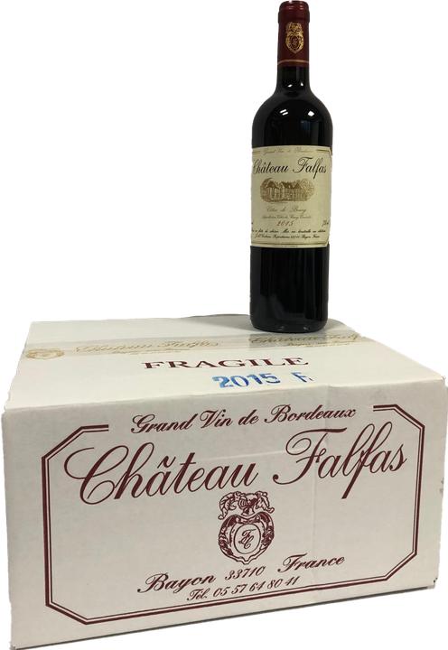 Actual product image Château Falfas - Côtes de Bourg (1 x 75 cl, 2015)