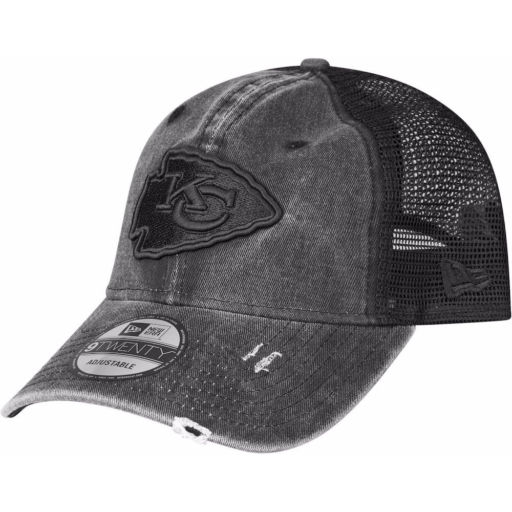 New Era, Herren, Cap, 9Twenty Trucker Washedlook NFL Teams, Schwarz, (One Size)