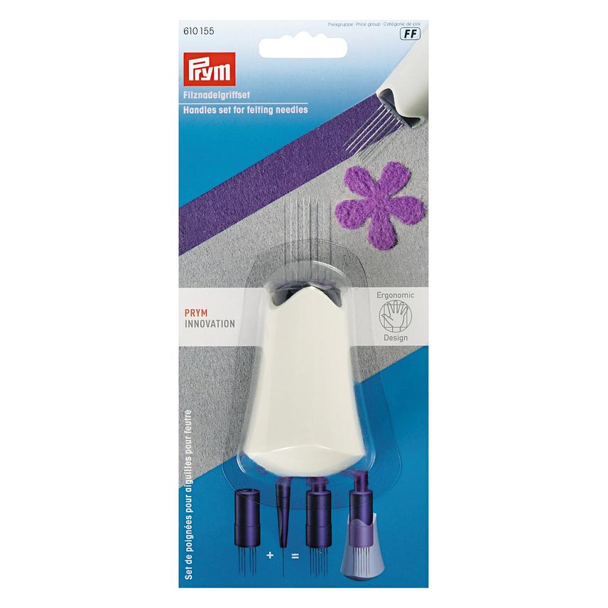 Prym Handgreepset Viltnaalden, Ergonomie, Breinaalden
