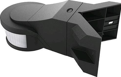 Produktbild EGB Bewegungsmelder 270schwarz mit Unterkriechschutz und EckmontageSockel (15 m)
