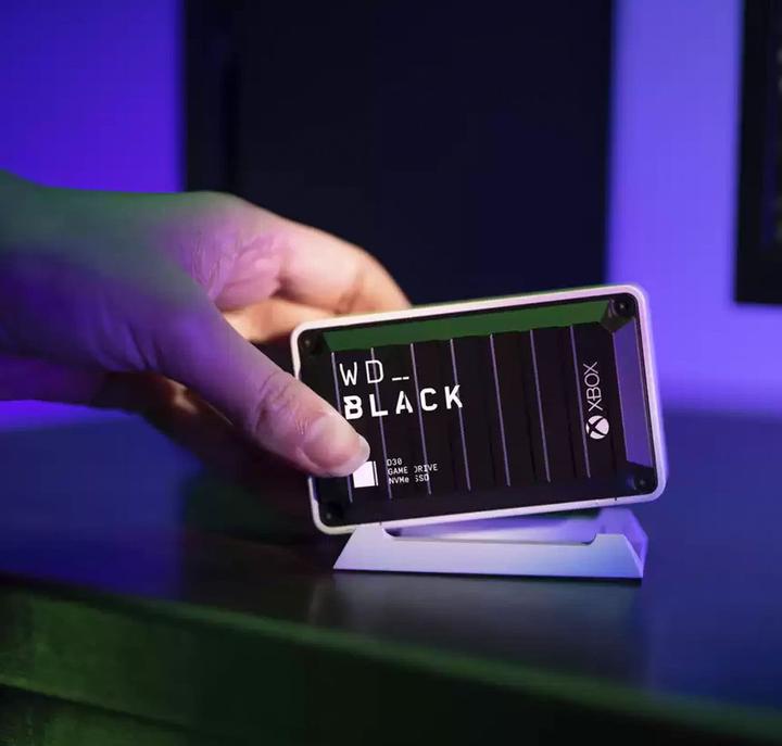 Actual product image WD Black D30 Game Drive SSD for Xbox (2 TB)