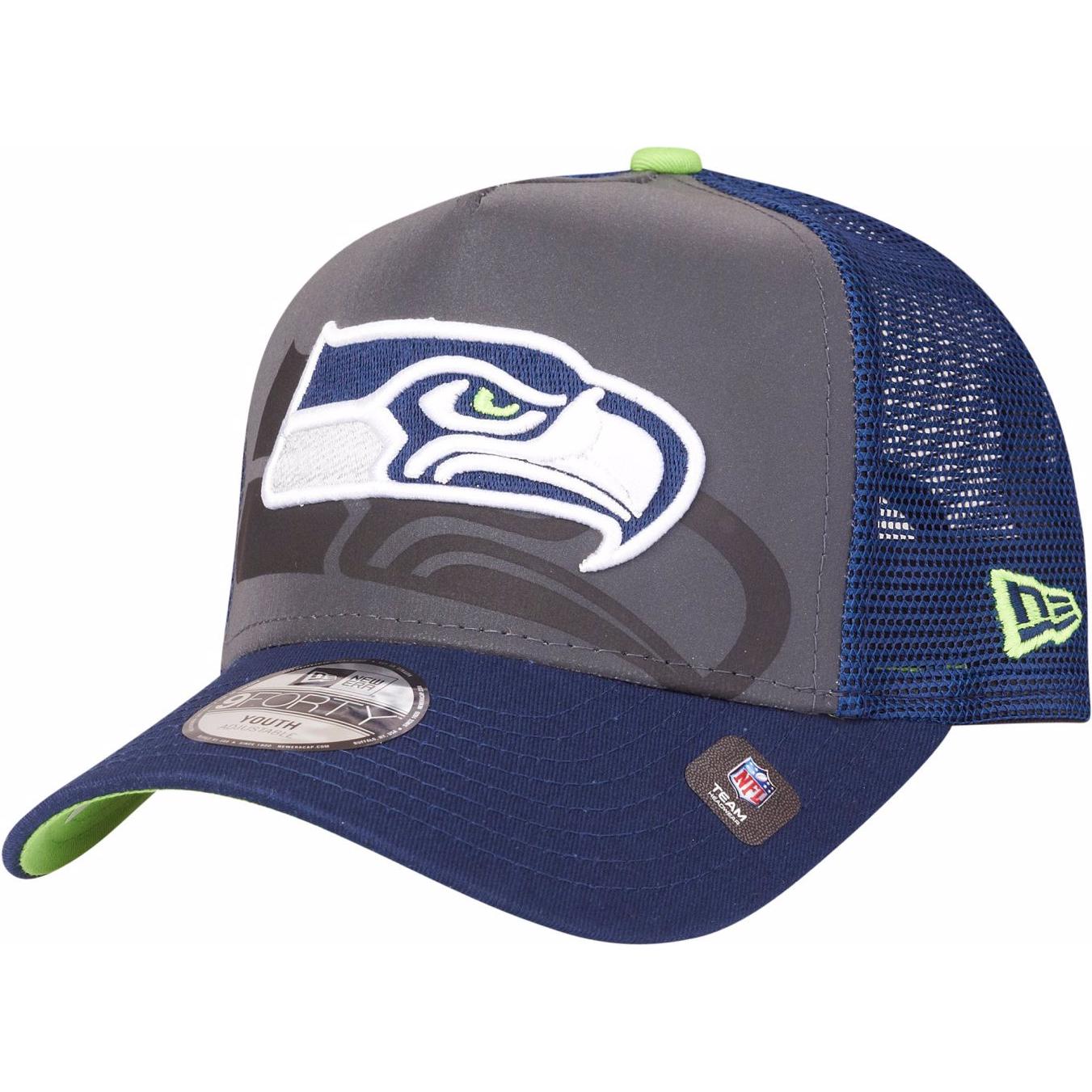 New Era, Jungen, Cap, Aframe Trucker NFL Teams, Blau, (53, 52 C, 54 C)