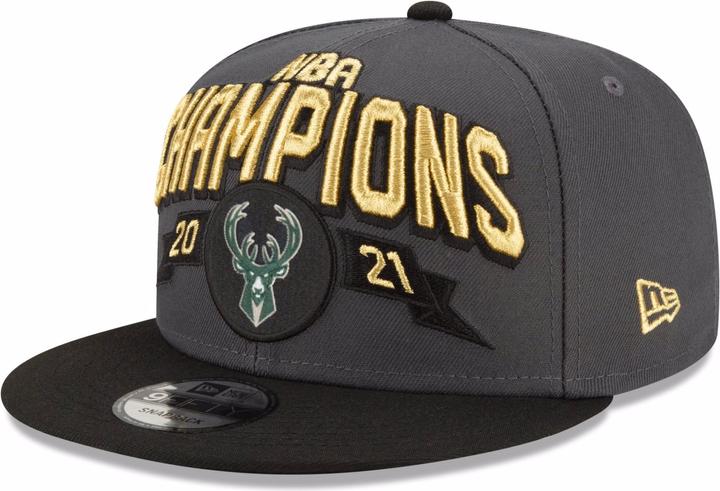 Immagine prodotto New Era Milwaukee Bucks 2021 campioni NBA (Taglia unica)
