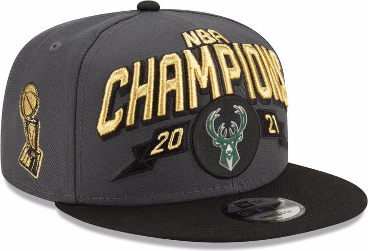Immagine prodotto New Era Milwaukee Bucks 2021 campioni NBA (Taglia unica)