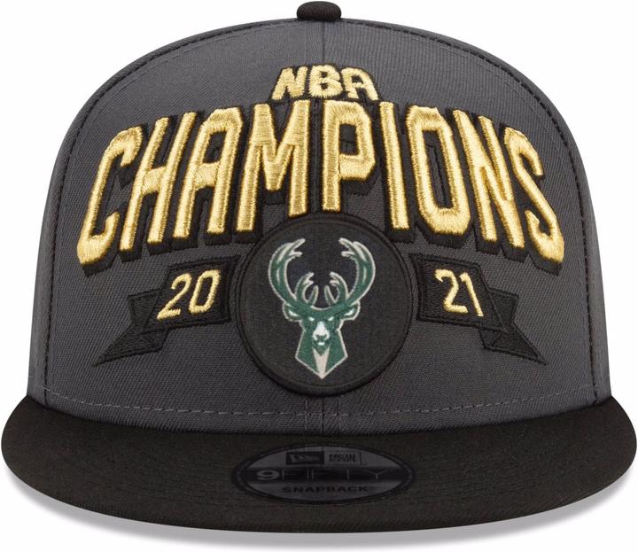 Immagine prodotto New Era Milwaukee Bucks 2021 campioni NBA (Taglia unica)