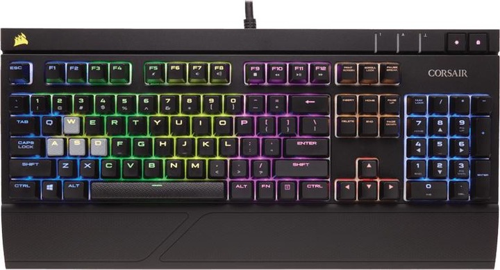 Produktbild Corsair Gaming STRAFE RGB SILENT (DE, Kabelgebunden)
