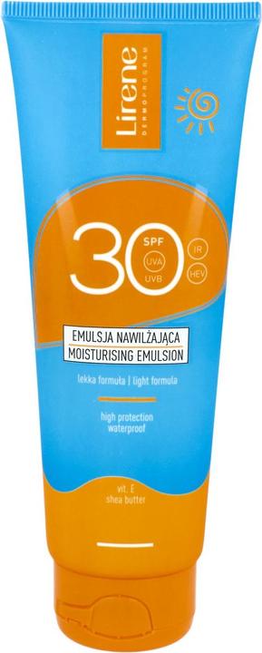 Actual product image Lirene Moisturising Emulsion Spf30 120Ml (SPF 30, 120 ml)