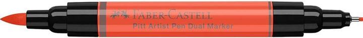 Actual product image Faber-Castell Ink Pen Pitt Artist Pen Dual Scarlet Red (Red, 1 x)