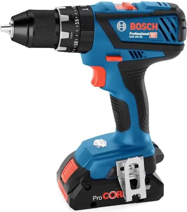 Actual product image Bosch Professional Cordless impact drill GSB 18V-28 (set incl. L-Case Pick&Click) (Rechargeable battery operated)