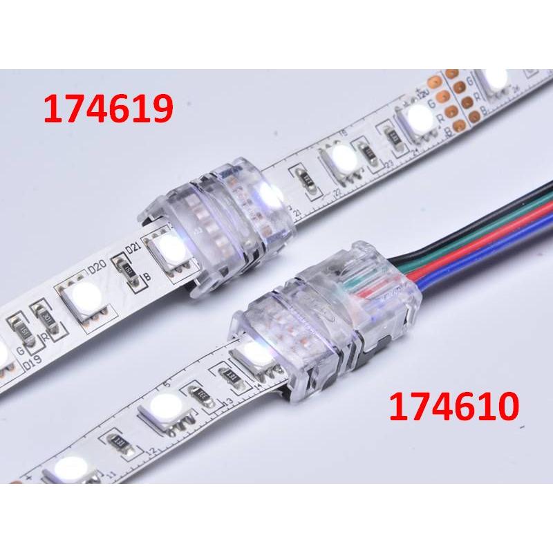 Synergy 21, Accessori per illuminazione, LED FLEX Strip zub Easy Connect Striscia a striscia Joint 10mm RGB