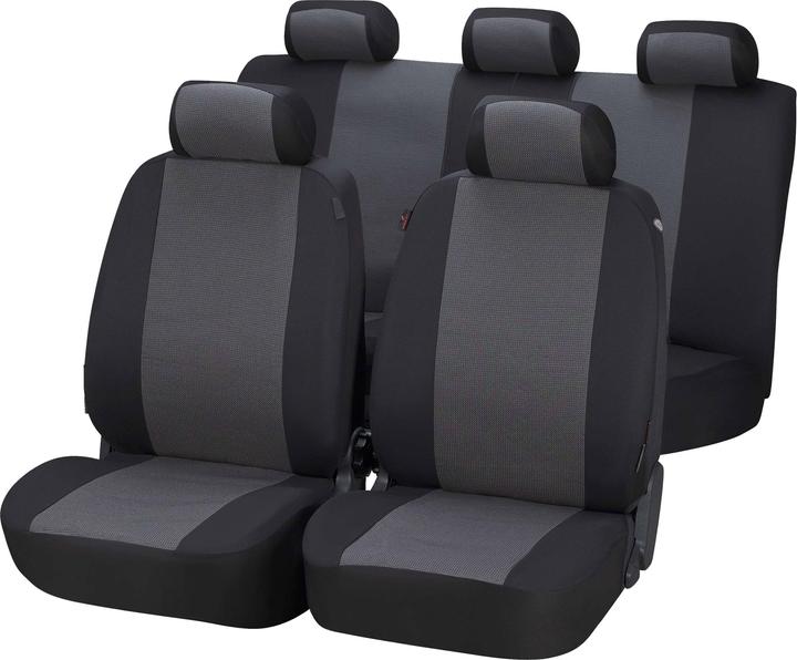Produktbild Walser Autositzbezüge Pineto grau Komplett Set