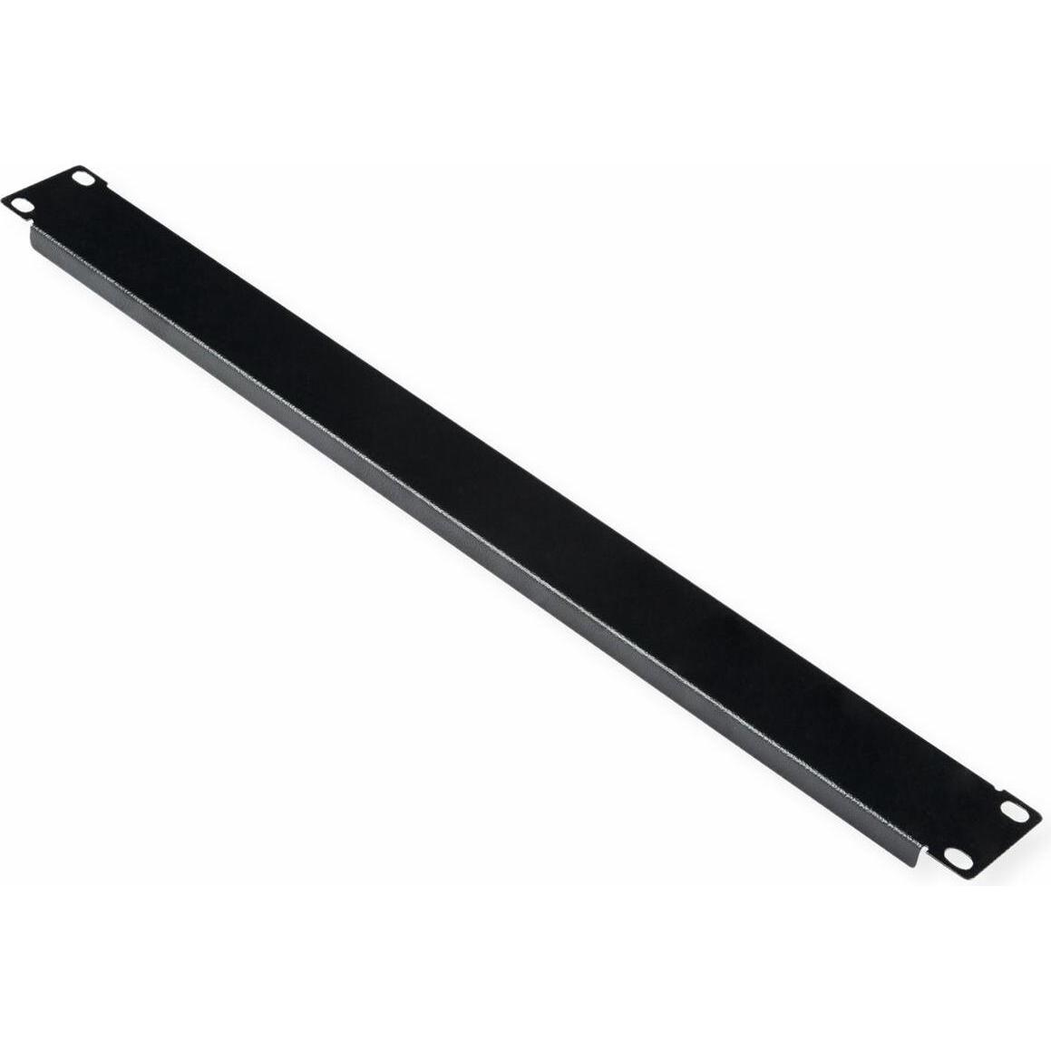 Roline 19-Zoll Blindblende 1HE schwarz, Serverschrank Zubehör, Schwarz