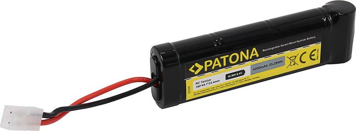 Actual product image Patona RC Akku 8,4V 4200mAh Tamiya Ni-MH für RC Fahrzeuge mit Tamiya-Anschluss (8.40 V, 4200 mAh)