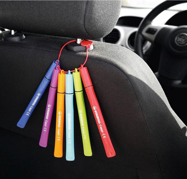 Actual product image STABILO Cappi felt-tip pen with cap ring (Sorted, 12 x)