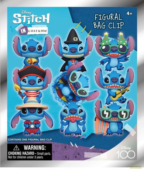 Produktbild Monogram Int. Lilo & Stitch 3D PVC-Taschenanhänger Kostüme Serie 3 Display (24)