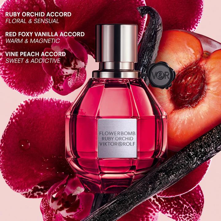 Actual product image Viktor & Rolf Flowerbomb Ruby Orchid Eau de Parfum (Eau de parfum, 30 ml)