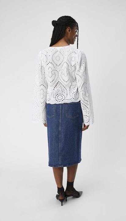Produktbild Object Broderie Anglaise Bluse (38)