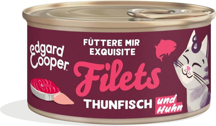 Produktbild Edgard & Cooper Edgard&Cooper Filets Thunfisch & Freilaufh. (70 g)
