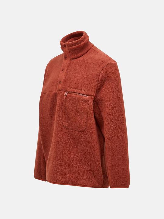 Actual product image Peak Performance Fleece Snap T Neck (XL)