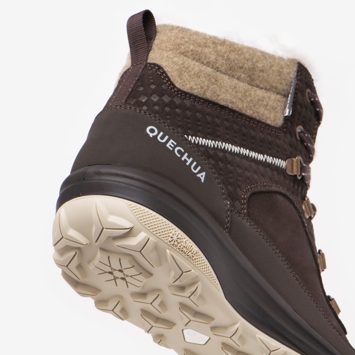 Produktbild Quechua Winterschuhe Damen Leder warm wasserdicht halbhoch Winterwandern - SH900 (36)