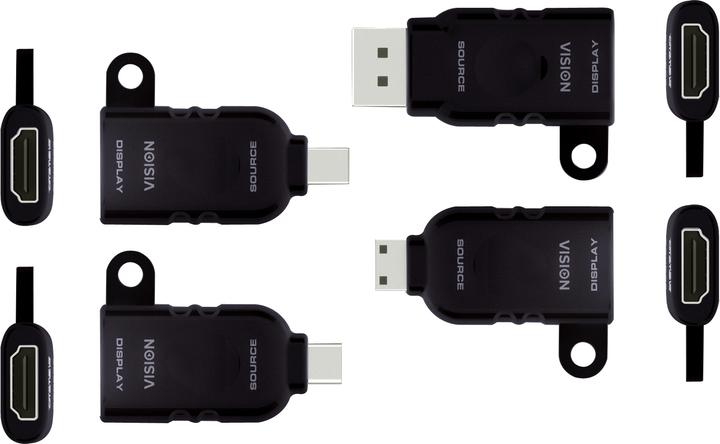 Image du produit Vision Adaptateurs mDP/DP/mHDMI vers HDMI (0.45 m)