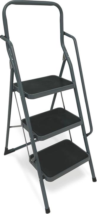 Actual product image Aktivshop Safety ladder "3- or 4-step" with handrail (Scaffolding, 46 cm)